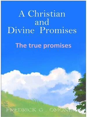 cover image of A Christian and Divine Promises  the true promises